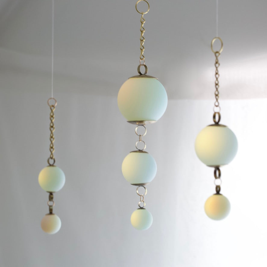 Hanging Glass Sculptures