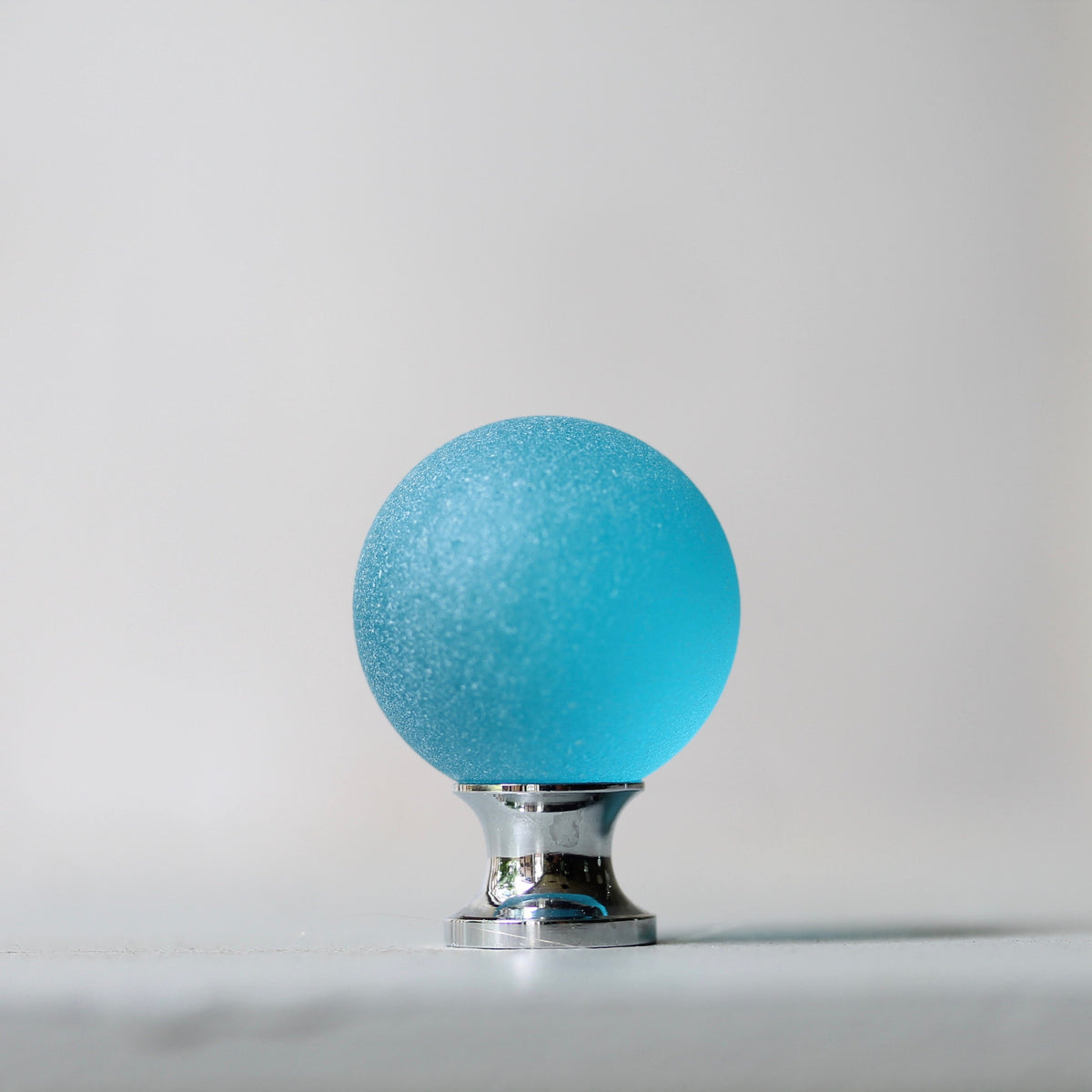 Sea Glass Drawer Knob - Aqua