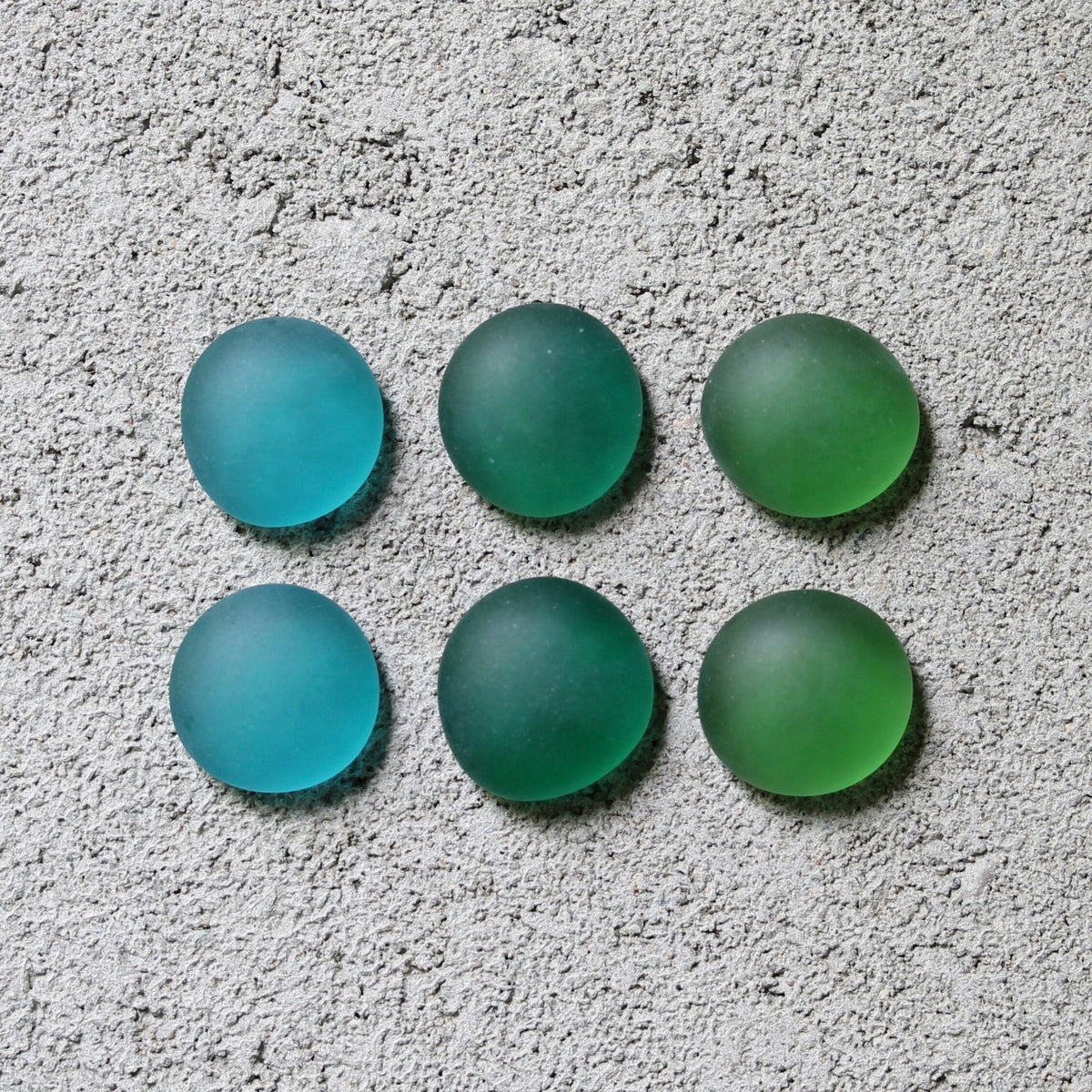 Glass Gem Magnets - Monterey Bay