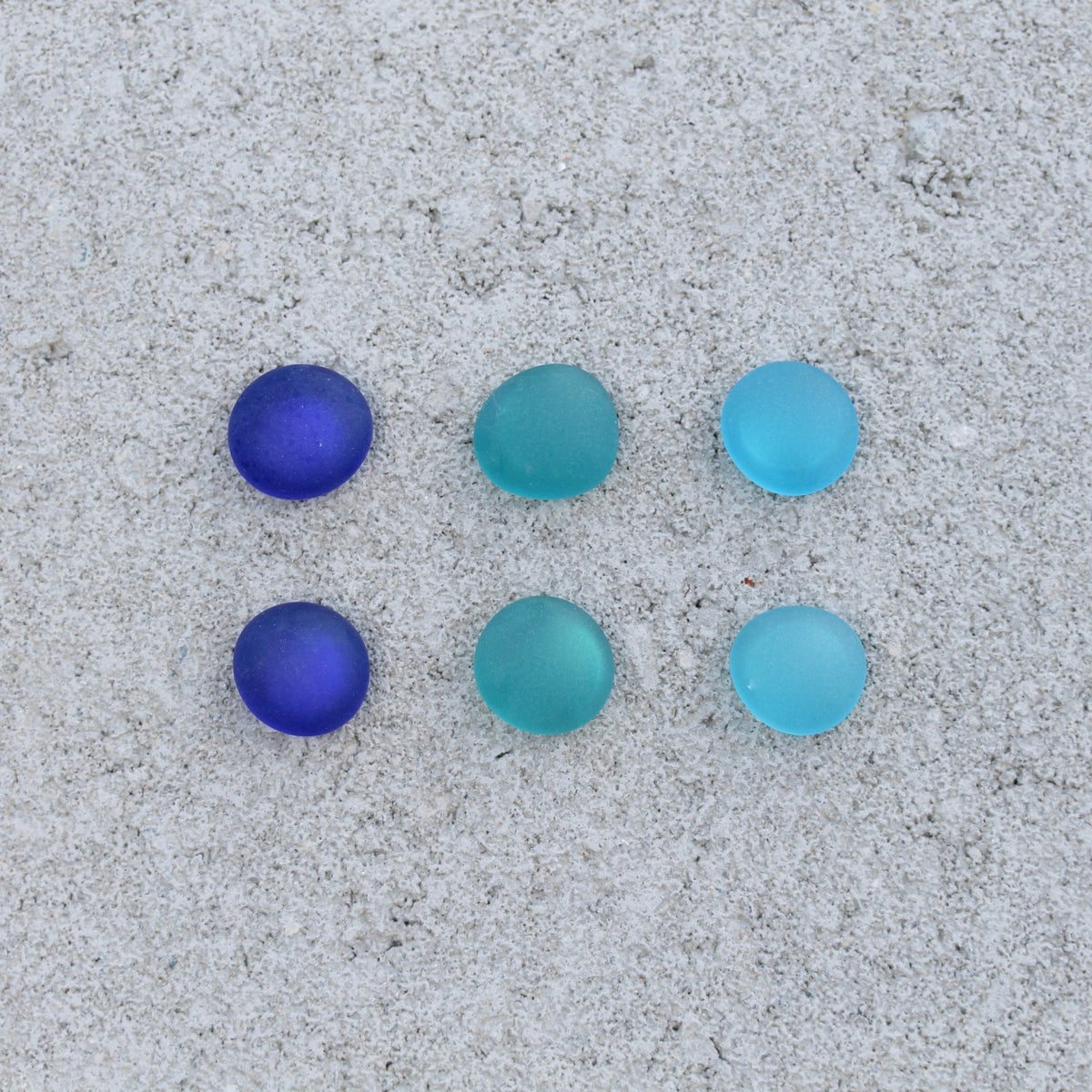 Glass Gem Magnets - Pretty Peacock