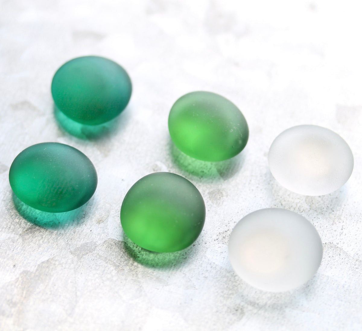 Glass Gem Magnets - Going Green