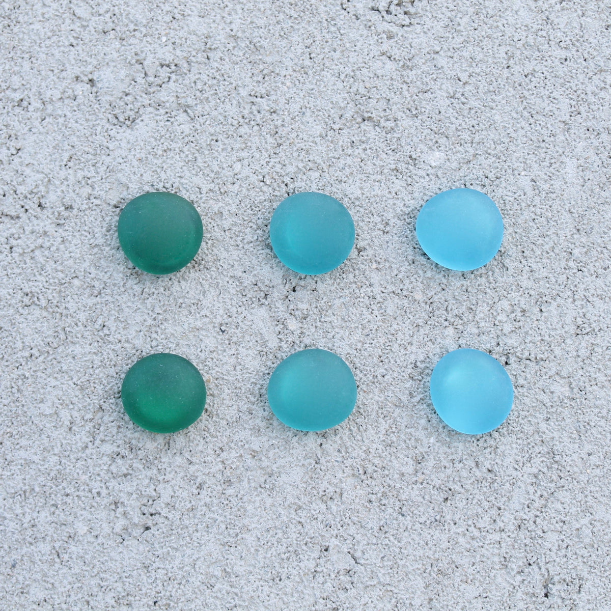 Glass Gem Magnets - Ocean Deep