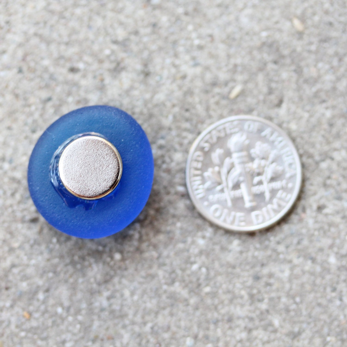 Glass Gem Magnets - Blue Skies