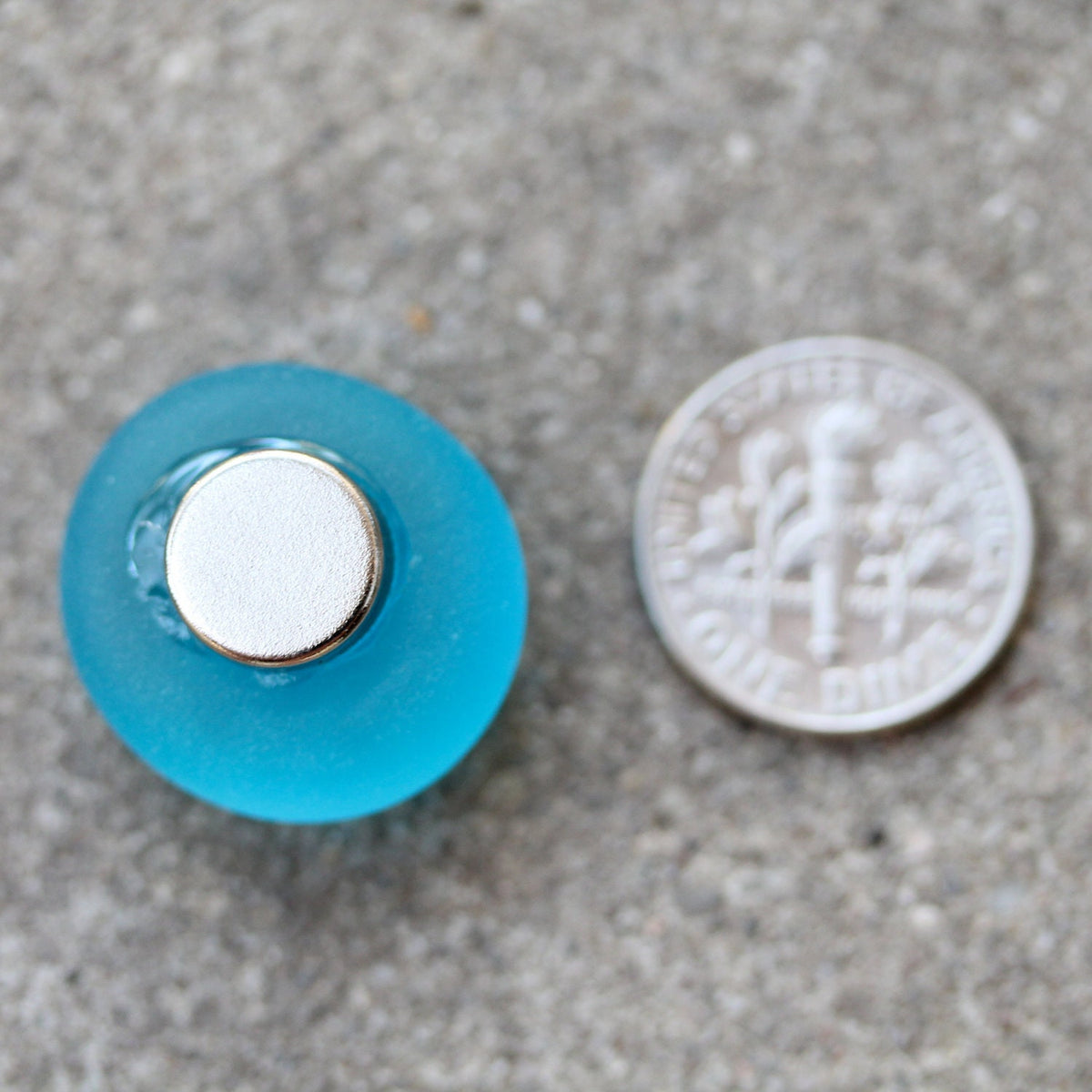 Glass Gem Magnets - The Blues