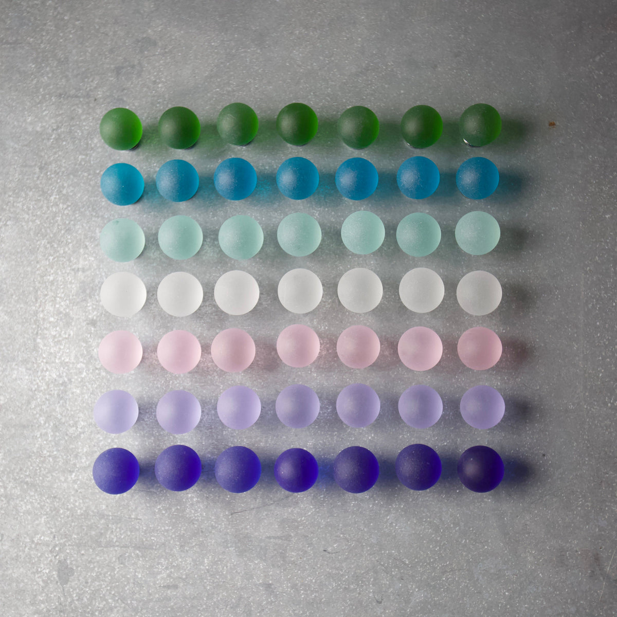 Sea Glass Drawer Knob - Pink