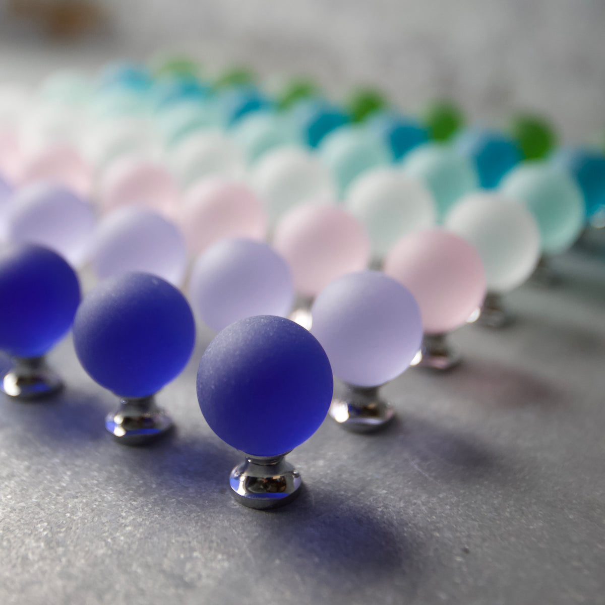 Sea Glass Drawer Knob - Twilight