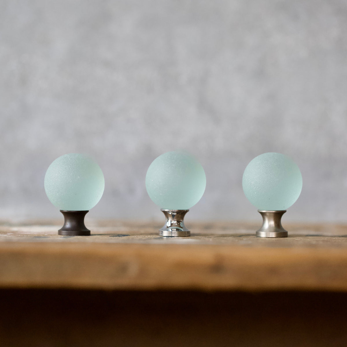 Sea Glass Drawer Knob - Seafoam