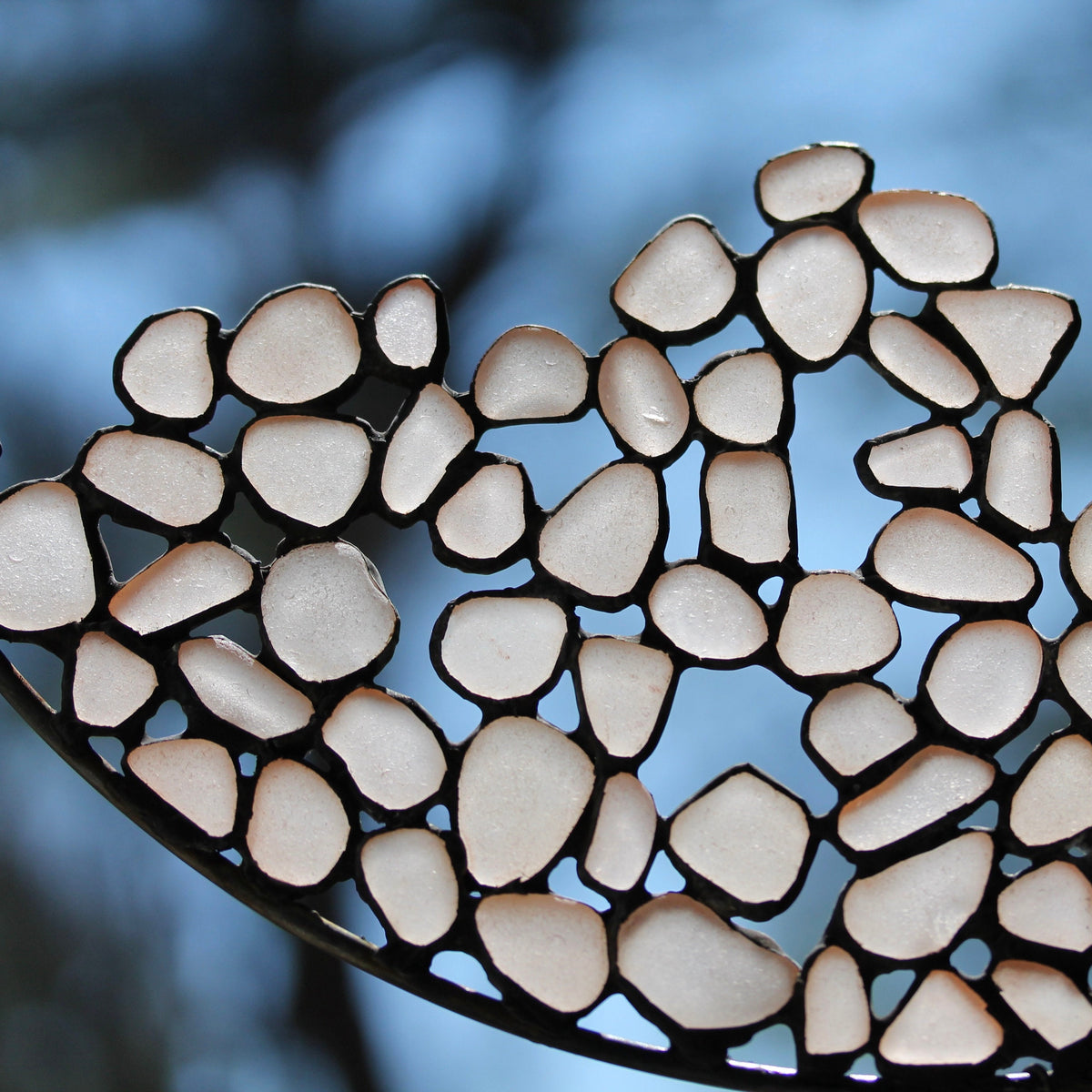 Sea Glass to Stained Glass - Gathering in Bubbles