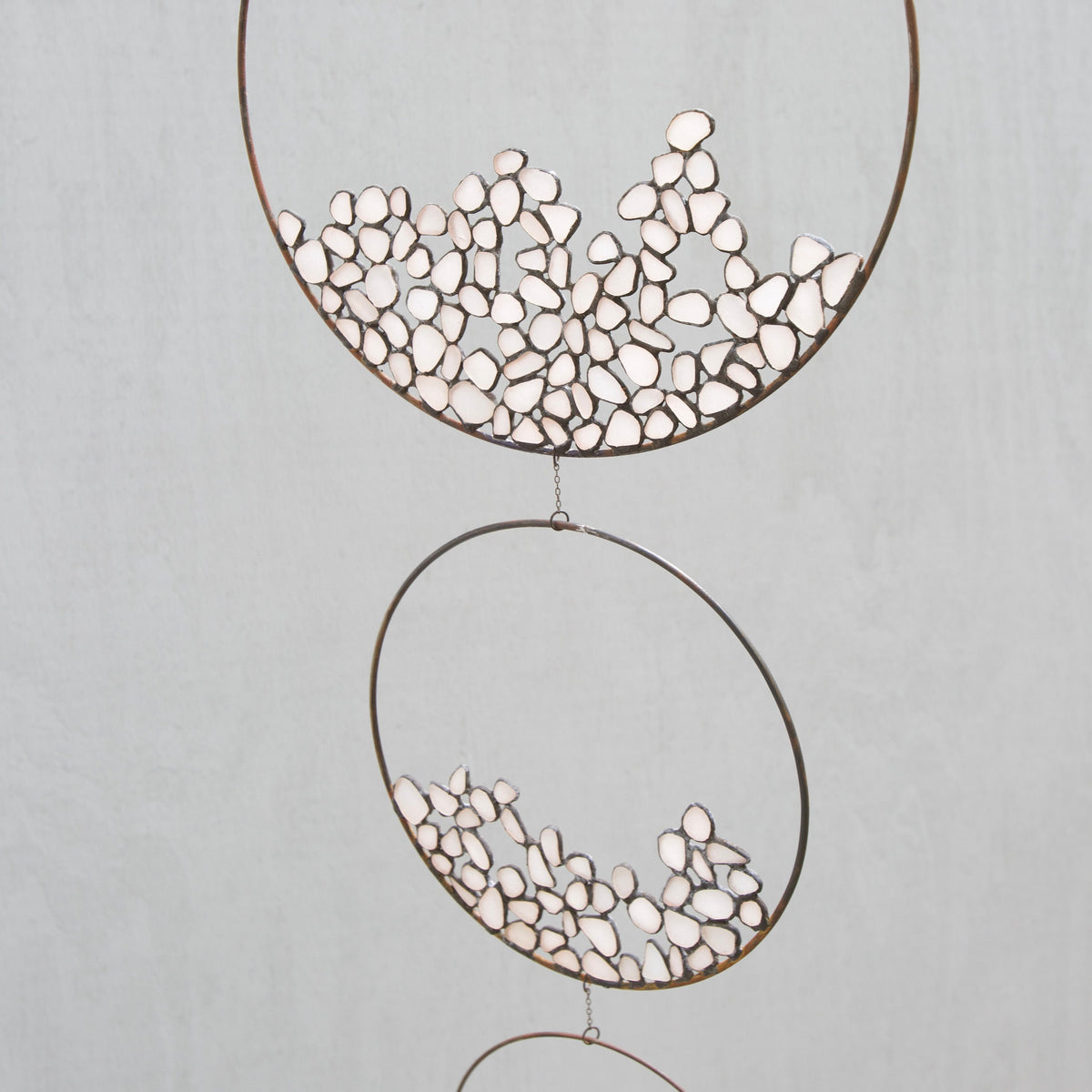 Sea Glass to Stained Glass - Gathering in Bubbles