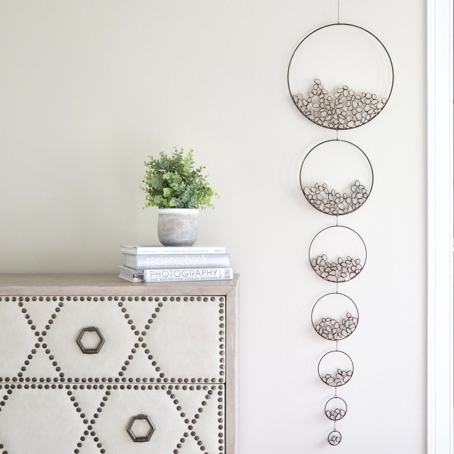 Sea Glass and stained glass in concentric circles. Genuine Sea Glass from Puerto Rico.