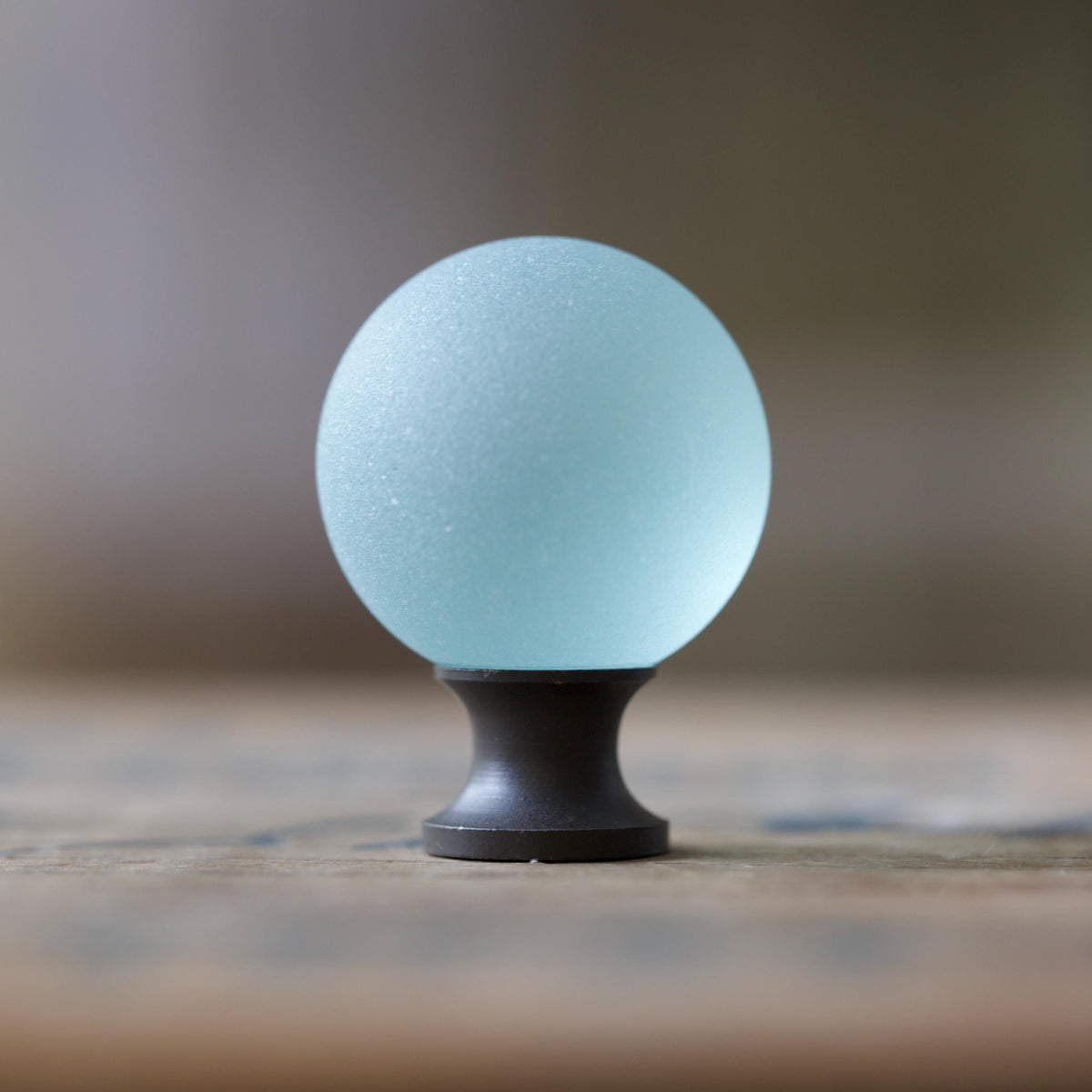 Sea Glass Drawer Knob - Seafoam