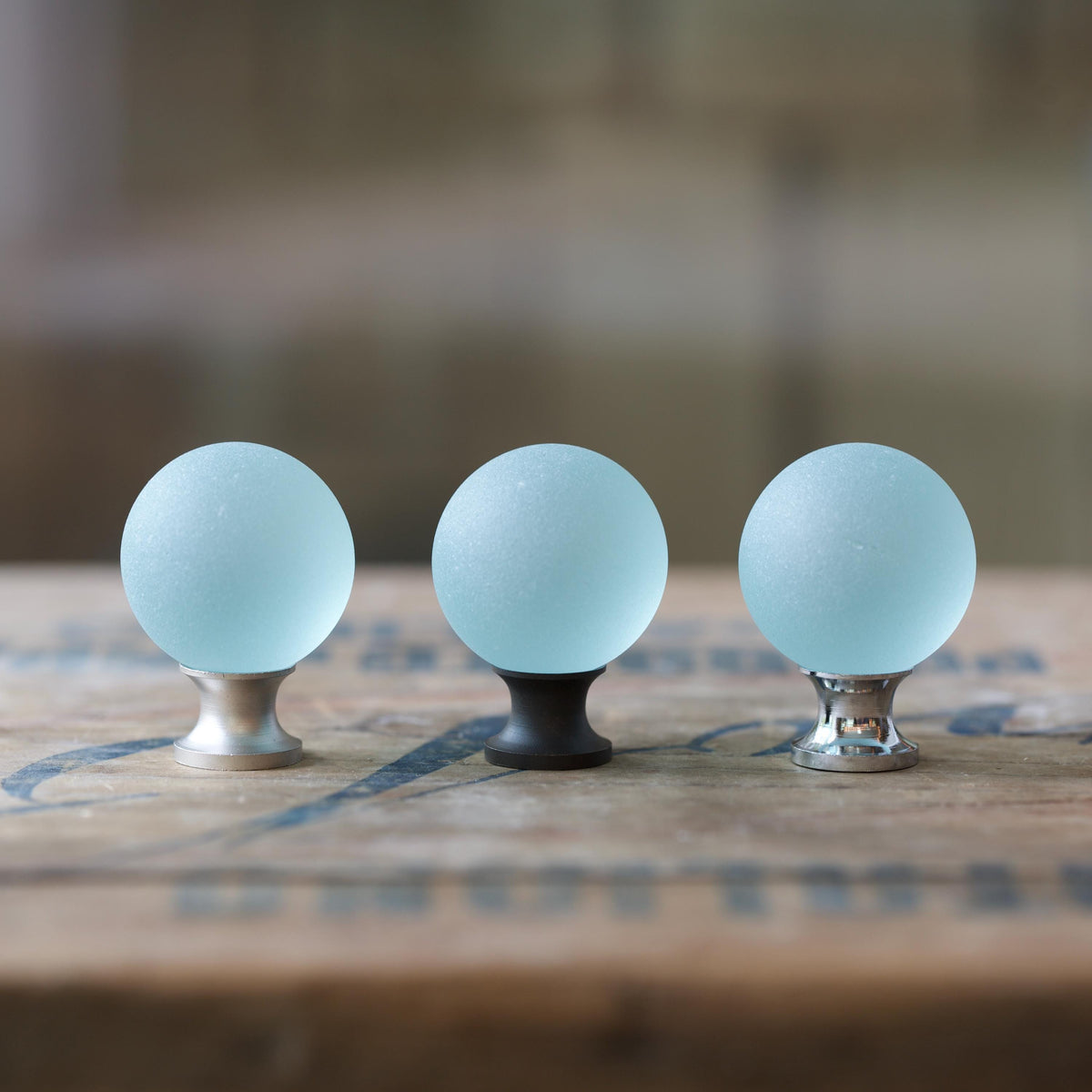 Sea Glass Drawer Knob - Seafoam