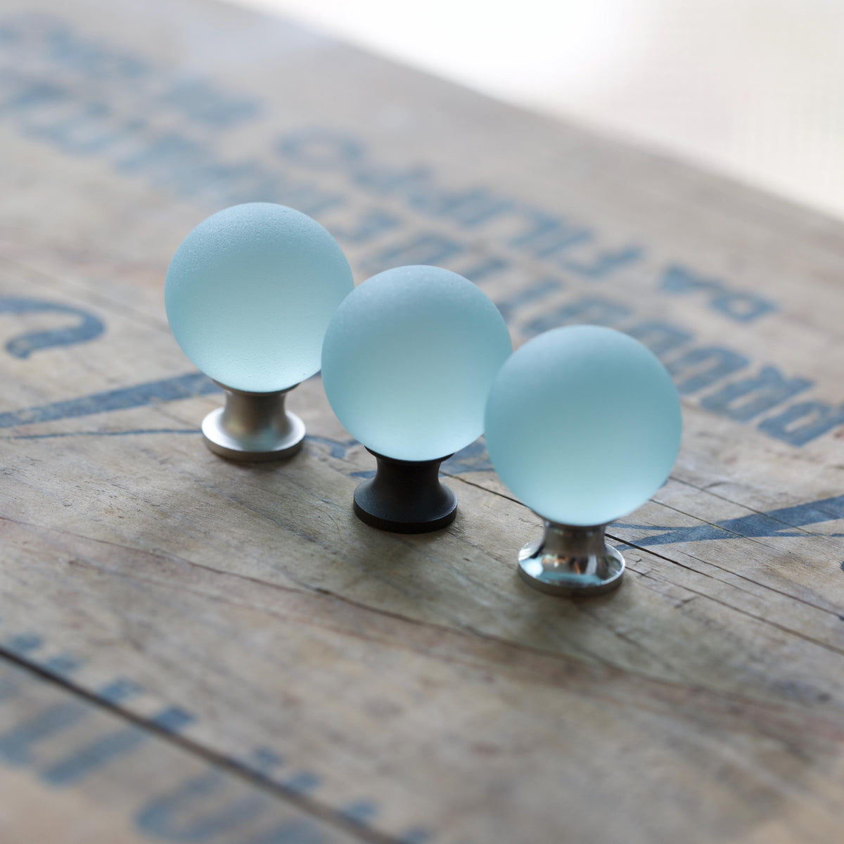 Sea Glass Drawer Knob - Seafoam