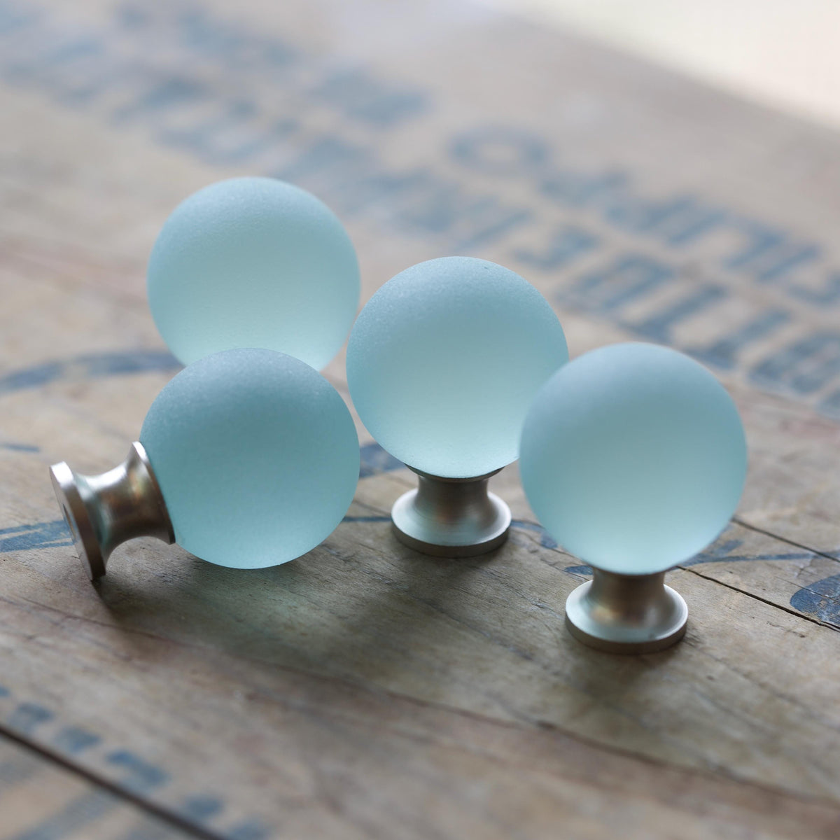 Sea Glass Drawer Knob - Seafoam
