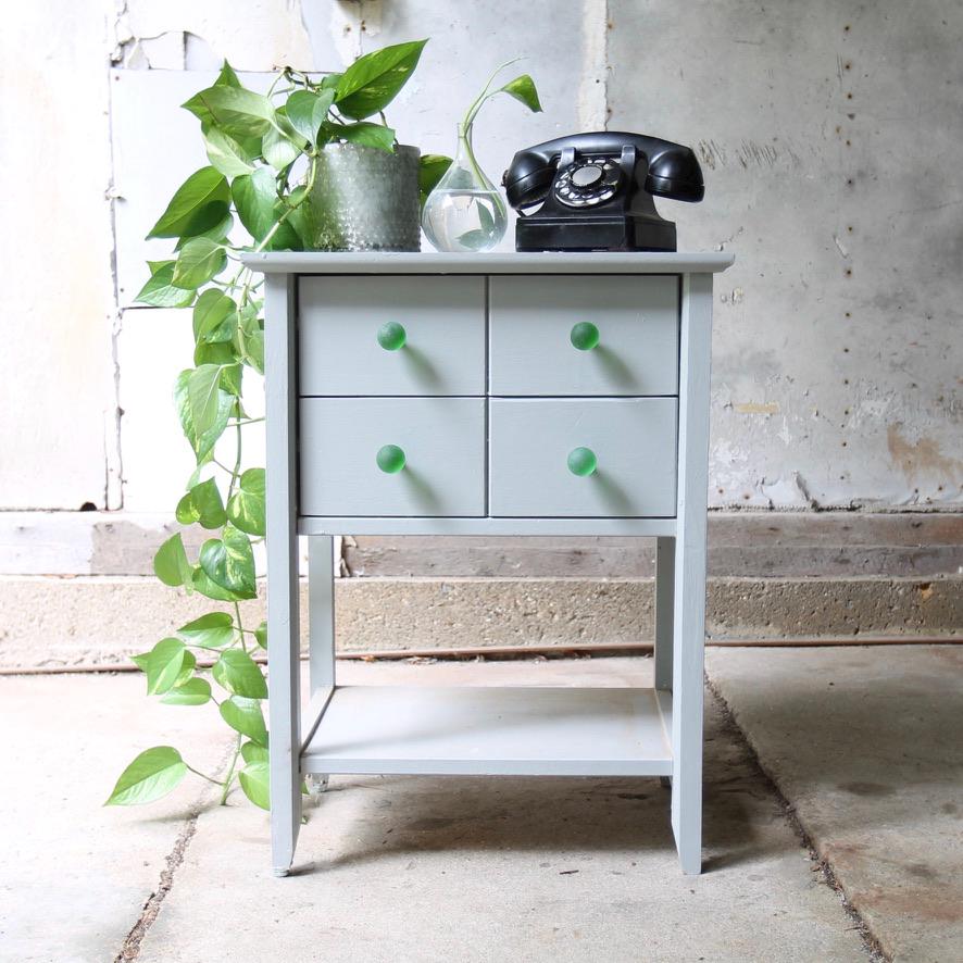 Sea Glass Drawer Knob - Green