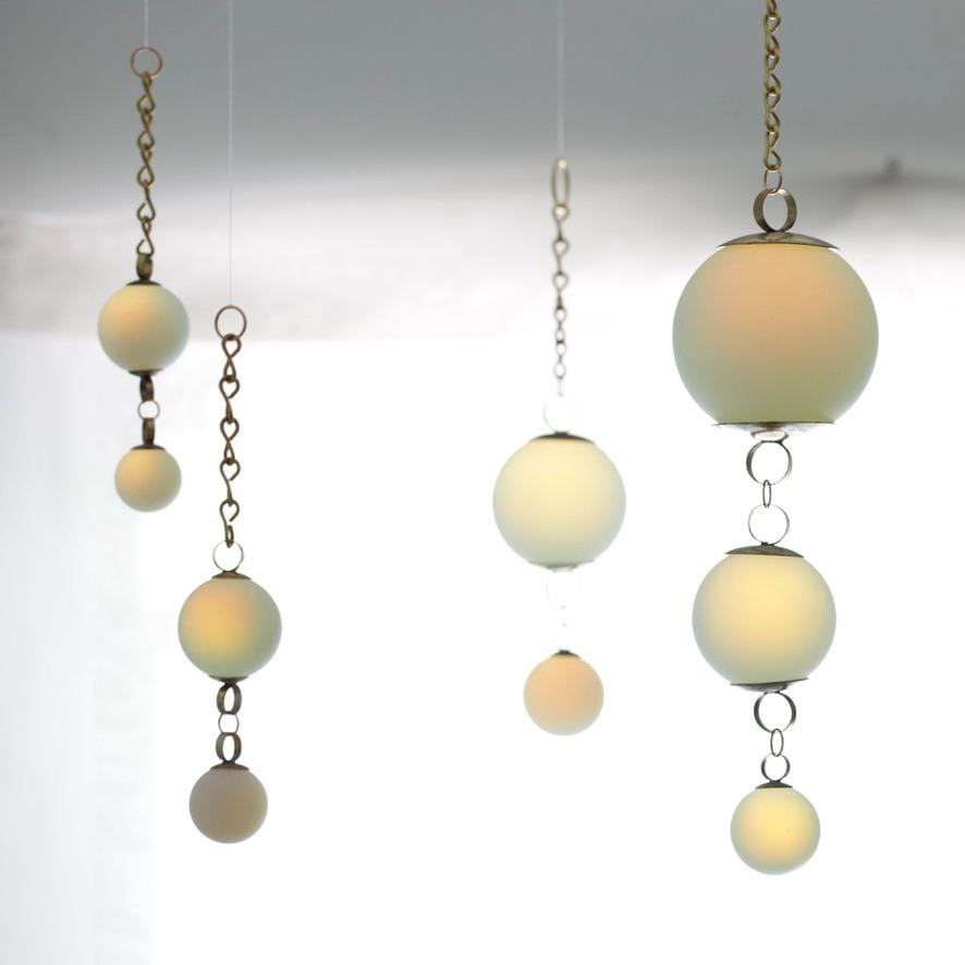 Glowing Opalite Suncatcher - Medium