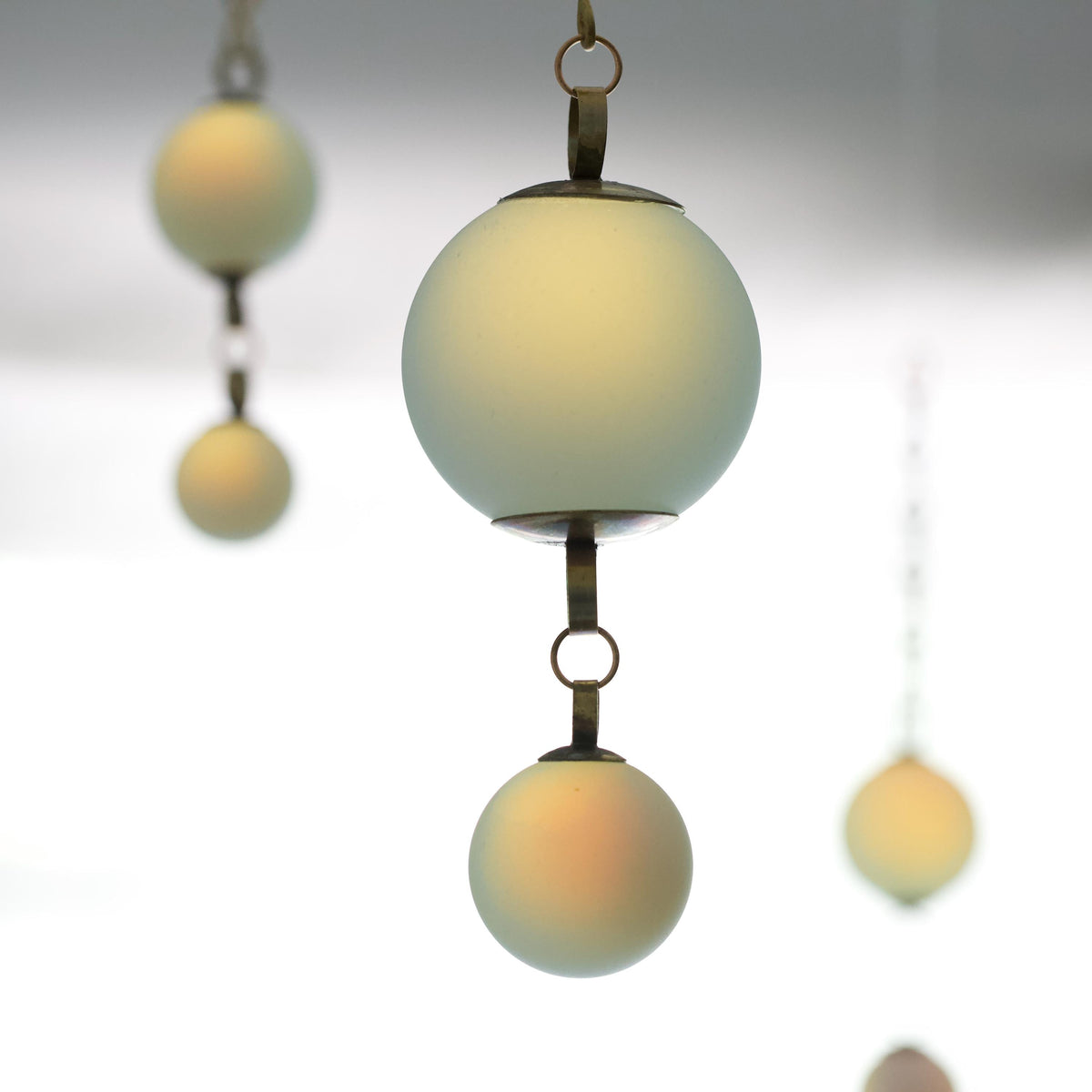 Glowing Opalite Suncatcher - Medium