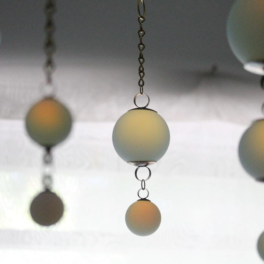 Glowing Opalite Suncatcher - Small