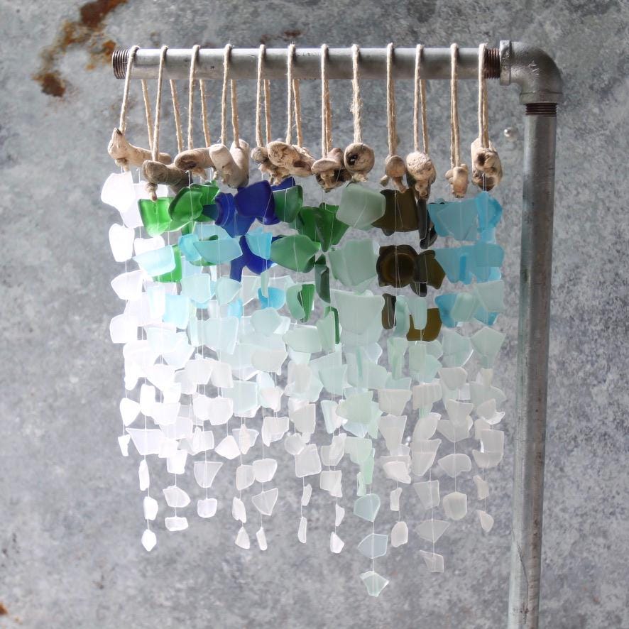 Royal Blue Sea Glass: Recycled Crafts, Decor, Art - 13oz Bag