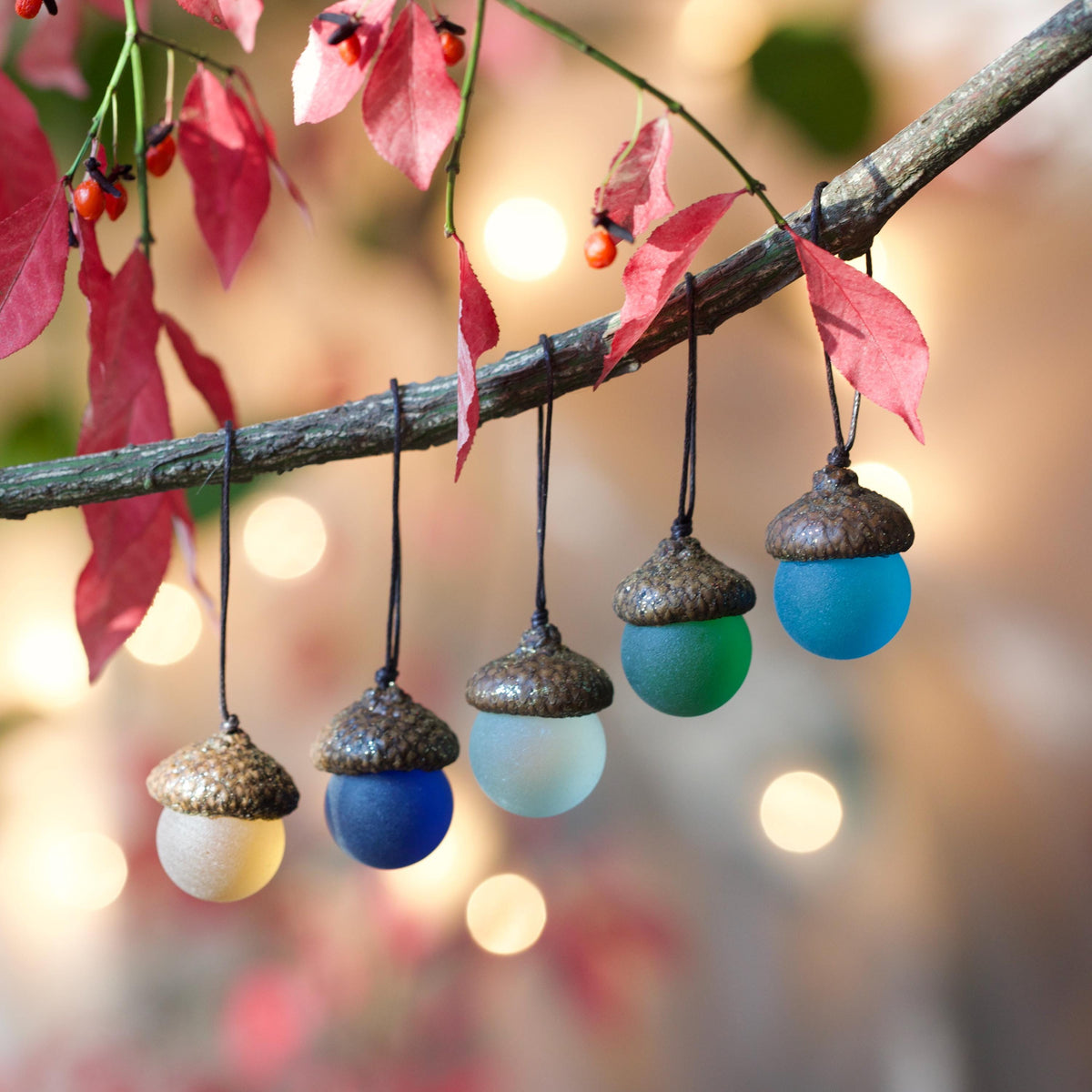 Glass Acorns - GLITTER Top