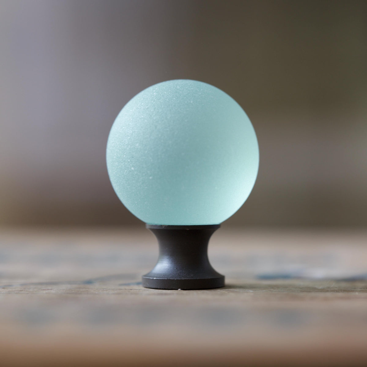 Sea Glass Drawer Knob - Seafoam
