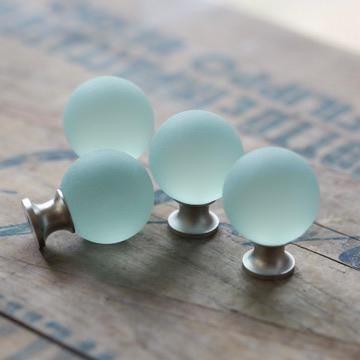 Sea Glass Drawer Knob - Seafoam