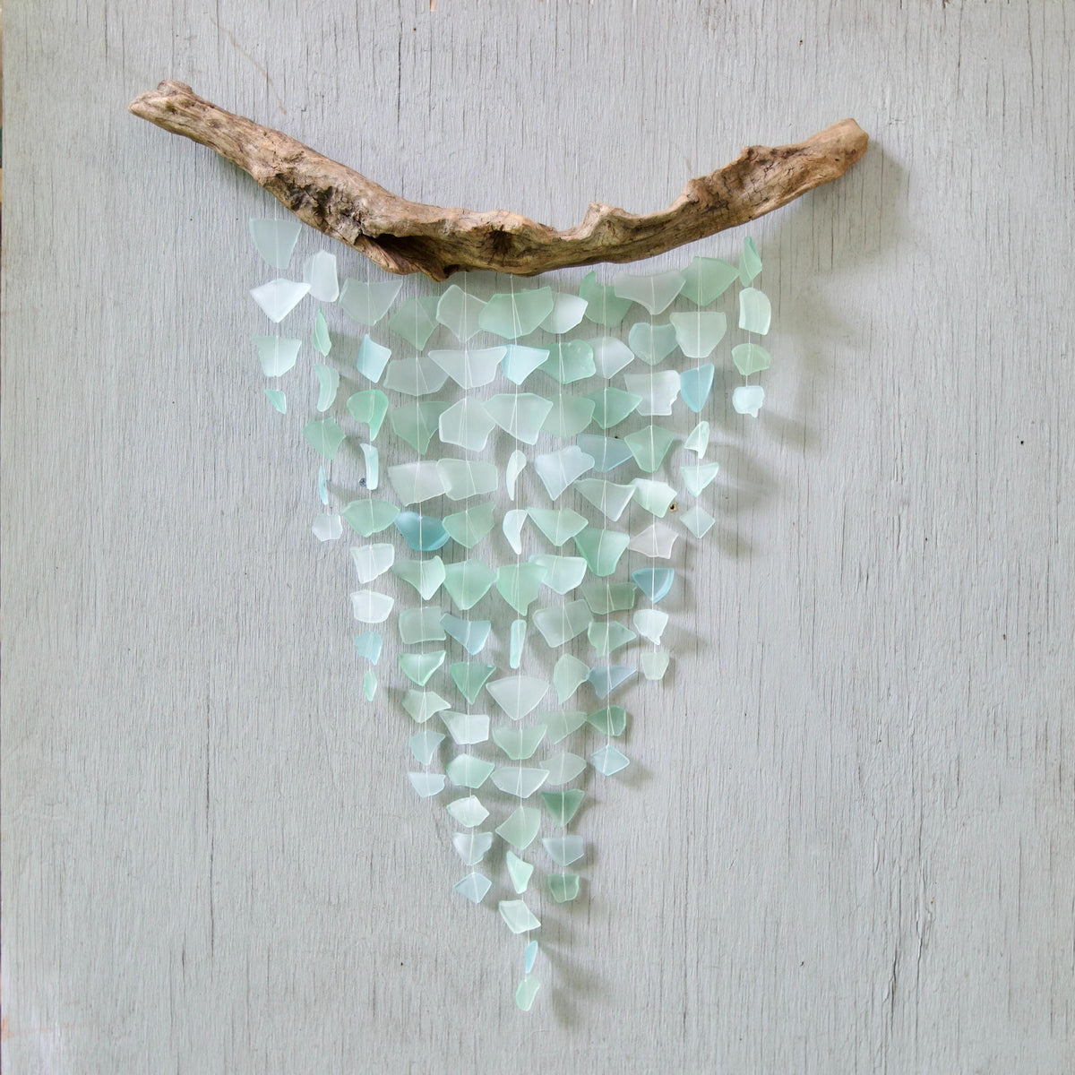 Sea Glass & Driftwood Mobile - Seafoam (06.18.26)