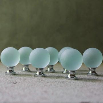 Sea Glass Drawer Knob - Seafoam