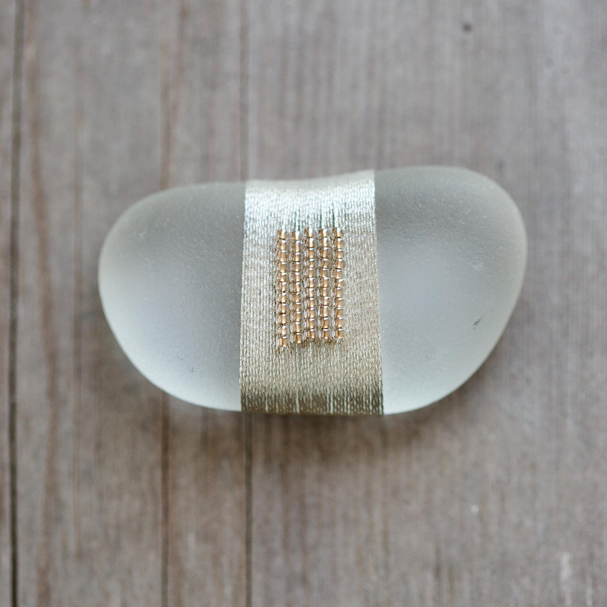 Pocket Gem - Sea Glass Keepsake Gift / Inspirational Token / Courage and Strength Memento