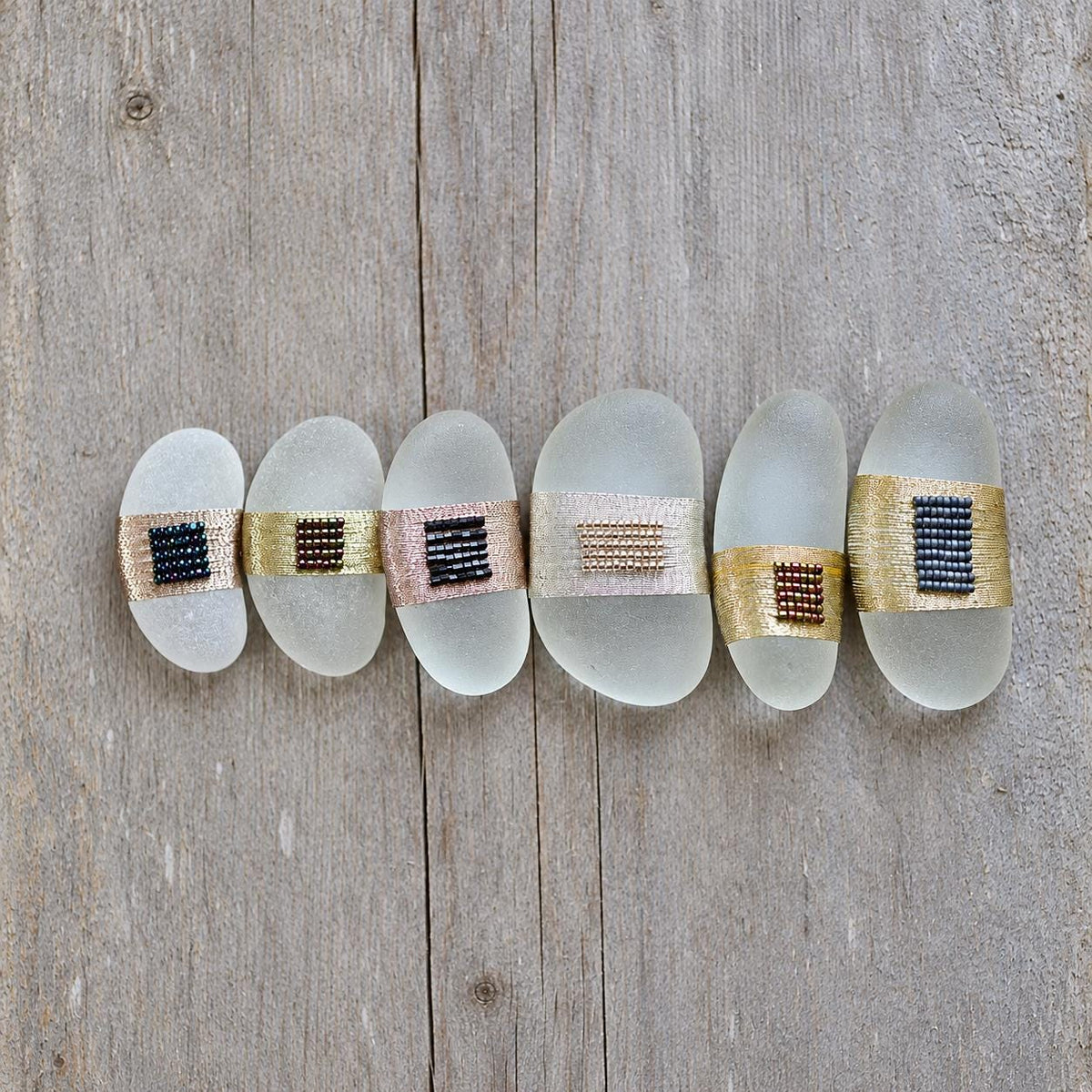 Pocket Gem - Sea Glass Keepsake Gift / Inspirational Token / Courage and Strength Memento