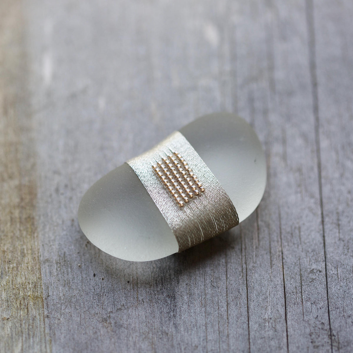 Pocket Gem - Sea Glass Keepsake Gift / Inspirational Token / Courage and Strength Memento
