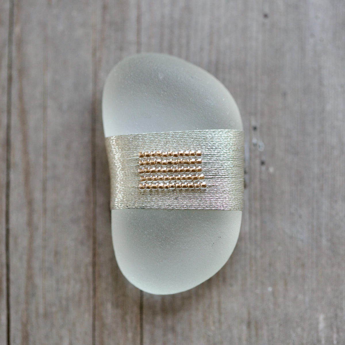 Pocket Gem - Sea Glass Keepsake Gift / Inspirational Token / Courage and Strength Memento