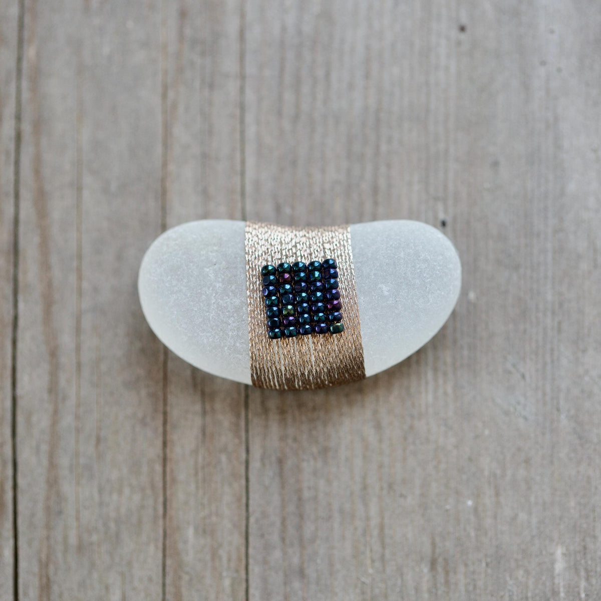 Pocket Gem - Sea Glass Keepsake Gift / Inspirational Token / Courage and Strength Memento