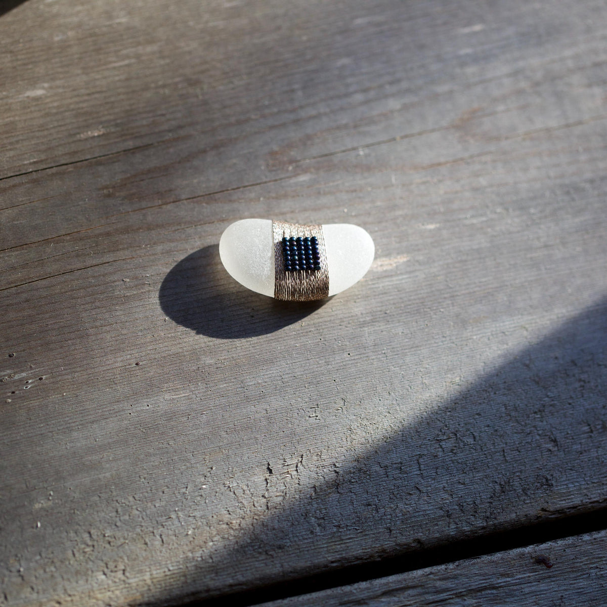 Pocket Gem - Sea Glass Keepsake Gift / Inspirational Token / Courage and Strength Memento