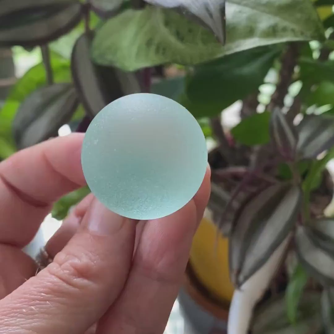 Sea Glass Drawer Knob - Seafoam