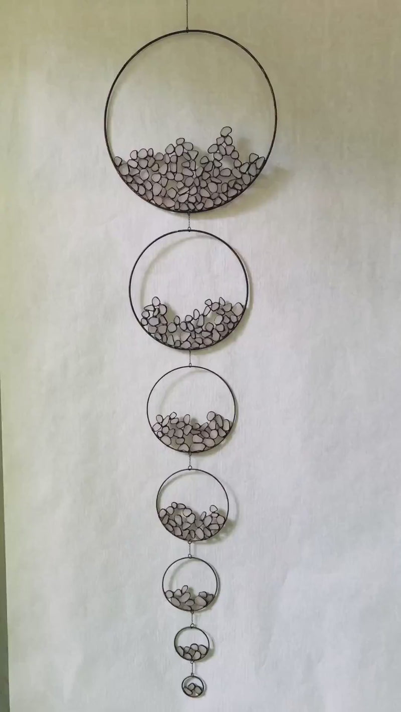 Sea Glass to Stained Glass - Gathering in Bubbles