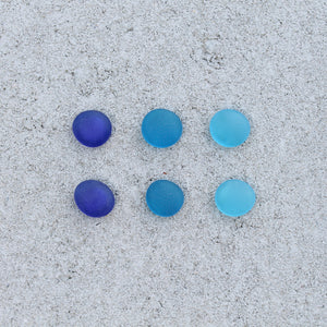 Glass Gem Magnets -  The Blues
