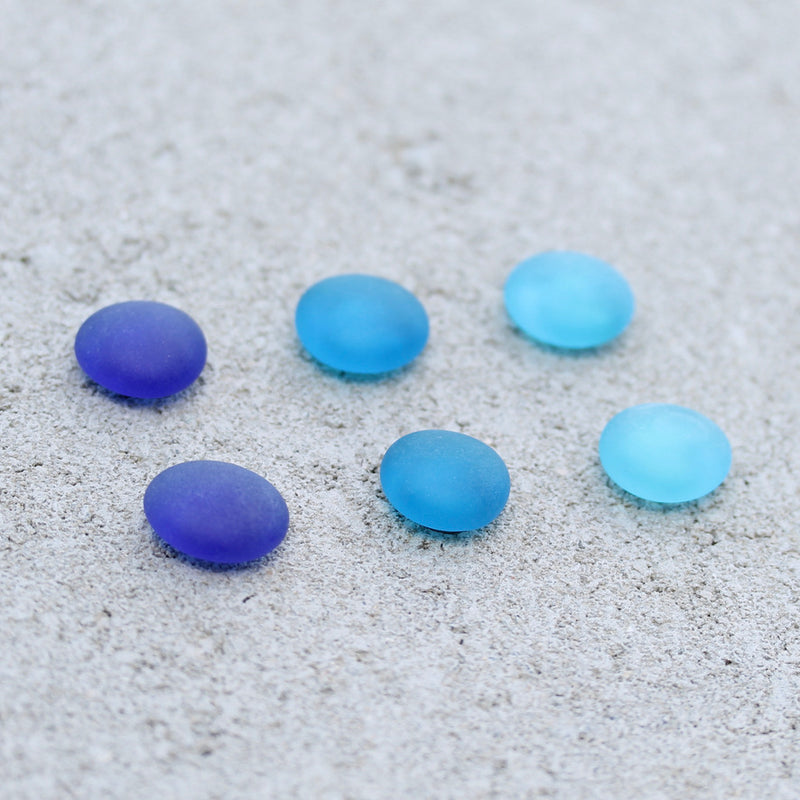 Glass Gem Magnets -  The Blues