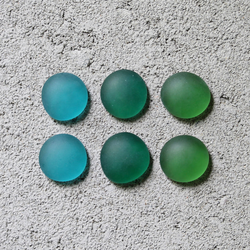 Glass Gem Magnets -  Monterey Bay
