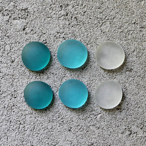 Glass Gem Magnets - Trinidad Teal