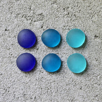 Glass Gem Magnets -  The Blues