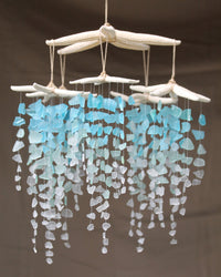 Sea Glass & Starfish Mobile - Colossal Ombre - TheRubbishRevival