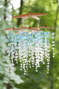 Sea Glass & Starfish Mobile - Colossal Ombre - TheRubbishRevival